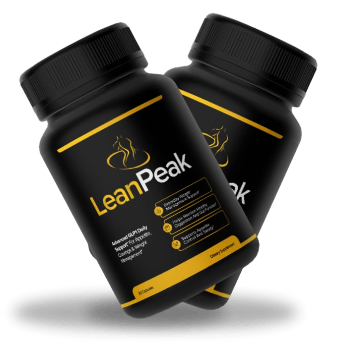 LeanPeak natural weight management supplement bottle