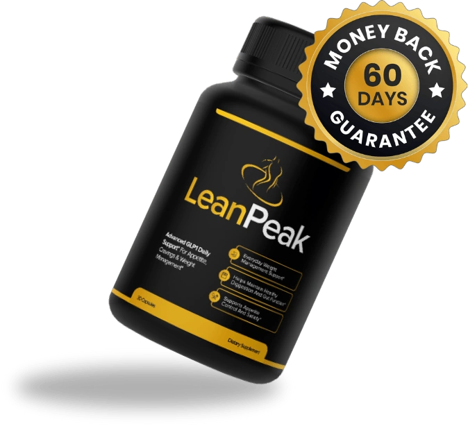 LeanPeak 60-day money-back guarantee seal